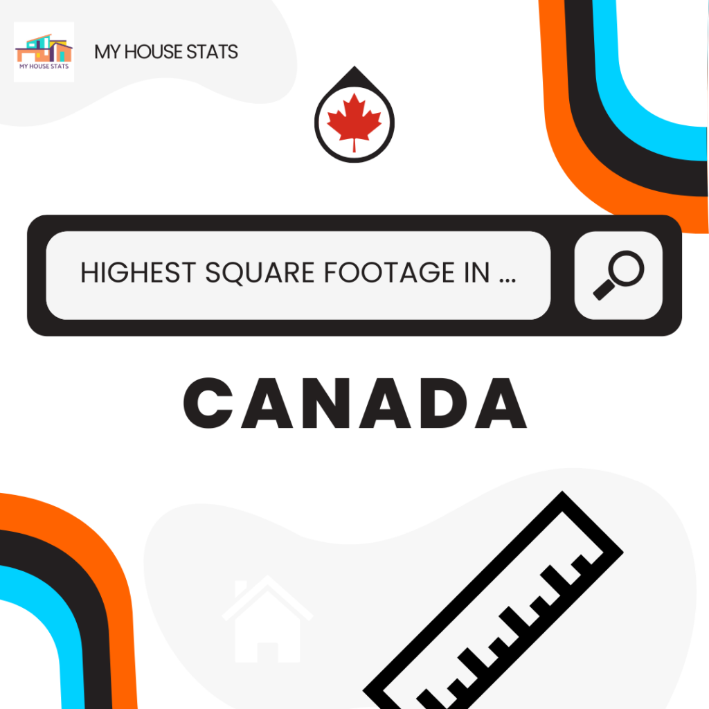 Read more about the article Biggest House Sizes by Square Footage in Canada