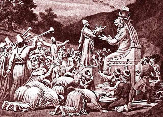 halloween moloch sacrifice